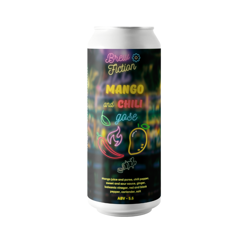 BREW FICTION MANGO AND CHILI ("Брю Фикшн Манго энд Чили"), ж/б, 0,45 л.