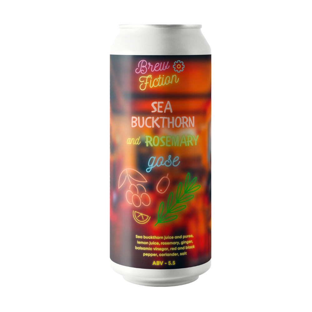 BREW FICTION SEA BUCKTHORN AND ROSEMARY ("Брю Фикшн Сиа Бакторн энд Роузмэри"), ж/б, 0,45 л.